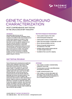 Picture of Genetic Background Characterization Brochure US 4PP